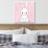 Honney Bunny Leinwanddruck (Insitu (Schlafzimmer))