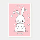 Honney Bunny Post-it Klebezettel (Vorderseite)