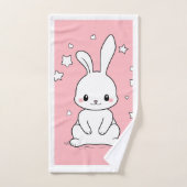 Honney Bunny Towel Badhandtuch Set (Handtuch)