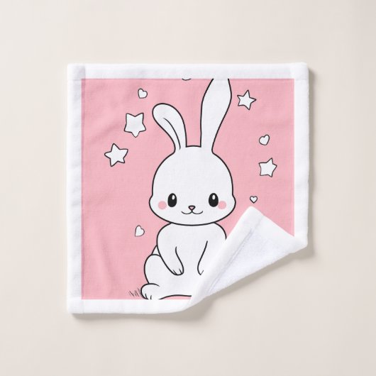 Honney Bunny Towel Badhandtuch Set (Waschlappen)