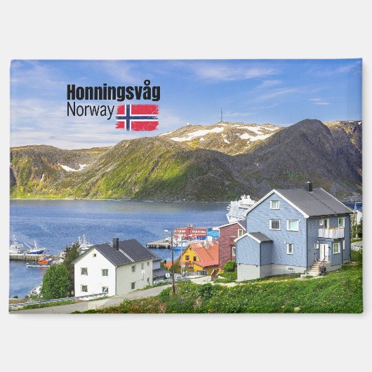 Honningsvåg Magnet (Vorderseite)