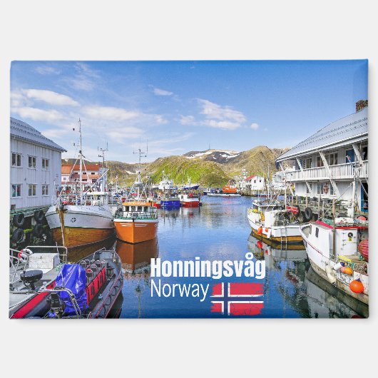 Honningsvåg Magnet (Vorderseite)