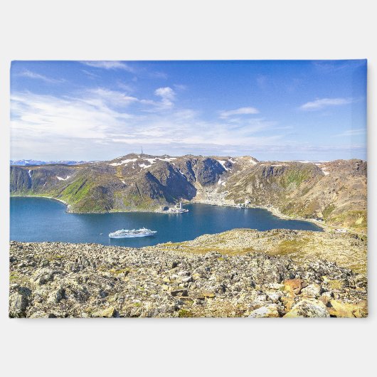 Honningsvåg - Nordkap Magnet (Vorderseite)