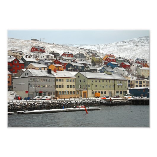 Honningsvåg, Norwegen Fotodruck (Vorne)