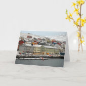 Honningsvåg, Norwegen Karte (Gelbe Blume)