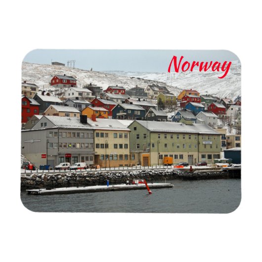 Honningsvåg, Norwegen Magnet (Horizontal)