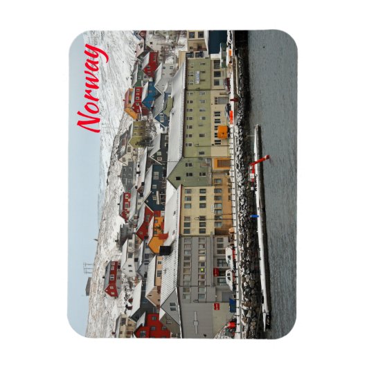 Honningsvåg, Norwegen Magnet (Vertikal)