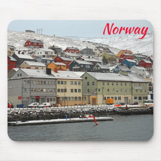 Honningsvåg, Norwegen Mousepad (Vorne)
