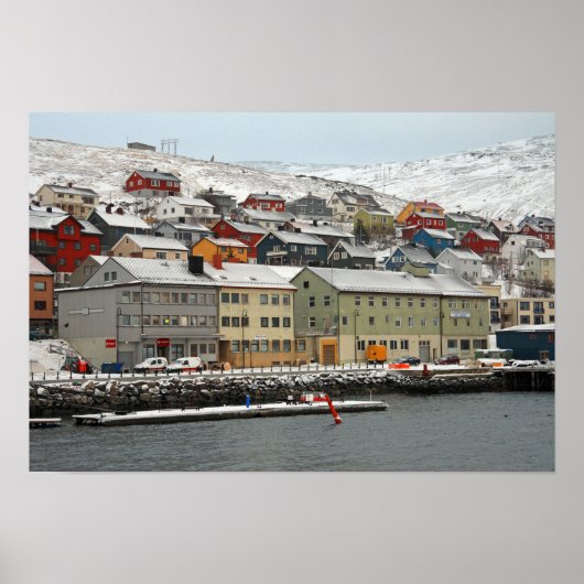 Honningsvåg, Norwegen Poster (Vorne)