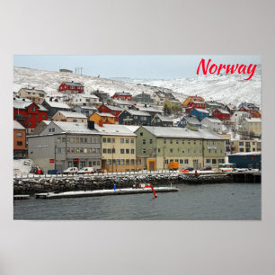 Honningsvåg, Norwegen Poster
