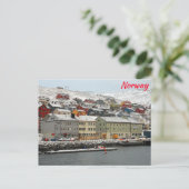 Honningsvåg, Norwegen Postkarte (Stehend Vorderseite)