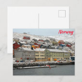 Honningsvåg, Norwegen Postkarte (Vorne/Hinten)