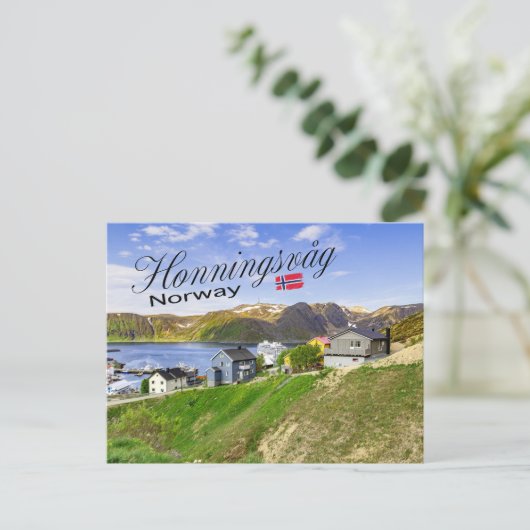 Honningsvåg Postkarte (Stehend Vorderseite)
