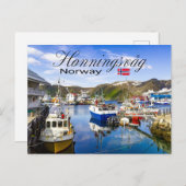 Honningsvåg Postkarte (Vorne/Hinten)