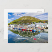Honningsvåg Postkarte (Vorne/Hinten)