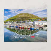 Honningsvåg Postkarte (Vorderseite)