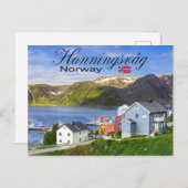 Honningsvåg Postkarte (Vorne/Hinten)