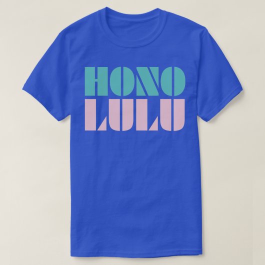 HONO LULU Retro TShirt (Design vorne)