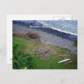 Honoli'i Beach Park Hawaii Postcard Postkarte (Vorne/Hinten)