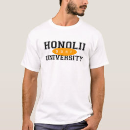 Honolii Hochschulbrandung Hawaii T-Shirt
