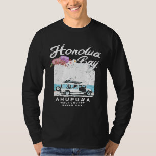 Honolua Bay Maui Surf Van Vintage Hawaiian T-Shirt