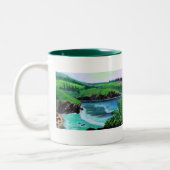 honolua Bucht 1 Zweifarbige Tasse (Links)