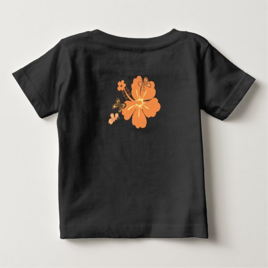 Honolua Butterfly Kleinkinder und Säugling T - Shi Baby T-shirt (Rückseite)