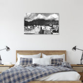 Honolulu, HA - Stadtansicht von Aloha Tower Leinwanddruck (Insitu (Schlafzimmer))