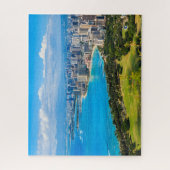 Honolulu, Hawai, Waikiki Beach. Puzzle (Vertikal)