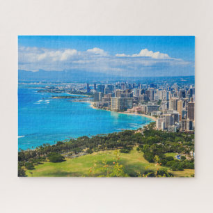 Honolulu, Hawai, Waikiki Beach. Puzzle