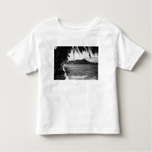 Honolulu, Hawaii - Ansicht des Diamant-Kopfes Kleinkind T-shirt