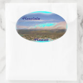 Honolulu Hawaii Aufkleber (Tasche)