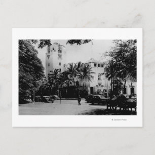 Honolulu, Hawaii - Aussicht auf das Rathaus Postkarte