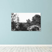 Honolulu, Hawaii - Aussicht auf den Moanolua-Garte Leinwanddruck (Insitu (Holzboden))