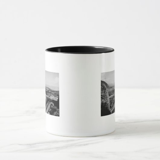 Honolulu, Hawaii - Blick auf den Pali Tasse (Zentrum)