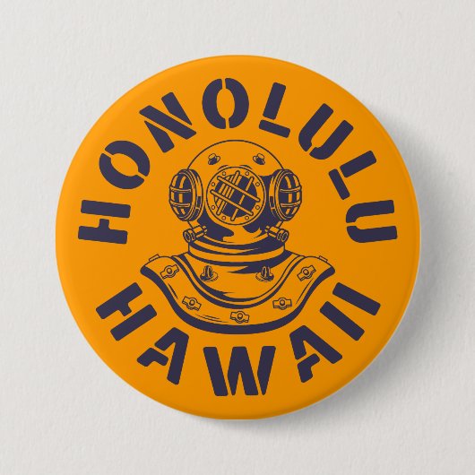 Honolulu, Hawaii Button (Vorderseite)