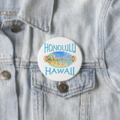 Honolulu Hawaii Button (Beispiel)