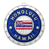 Honolulu Hawaii Dartscheibe (vorne)