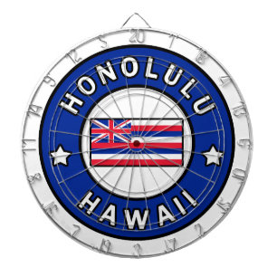 Honolulu Hawaii Dartscheibe