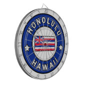 Honolulu Hawaii Dartscheibe (Vorderseite Links)