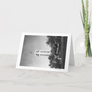 Honolulu, Hawaii - Das Aloha Tower Foto Karte