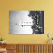 Honolulu, Hawaii - Das Aloha Tower Foto Leinwanddruck (Insitu (Wohnzimmer))