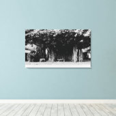 Honolulu, Hawaii - Der Wurstbaum Leinwanddruck (Insitu (Holzboden))
