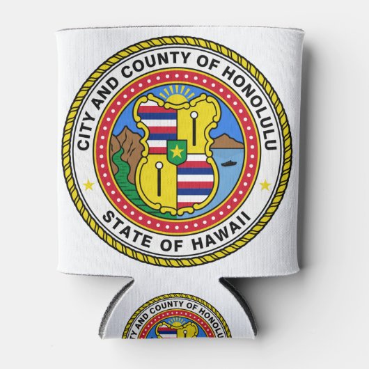 Honolulu Hawaii Dosenkühler (Vorderseite)