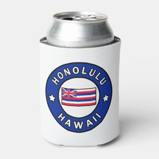 Honolulu Hawaii Dosenkühler (Kanne Vorderseite)