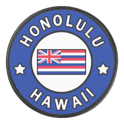 Honolulu Hawaii Eishockey Puck (Vorderseite)