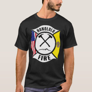 Honolulu Hawaii Feuerwehr Feuerwehr Rescu T-Shirt