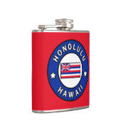 Honolulu Hawaii Flachmann (Rechts)