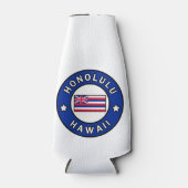 Honolulu Hawaii Flaschenkühler (Vorderseite)
