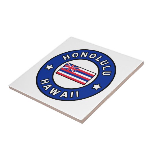 Honolulu Hawaii Fliese (Seite)